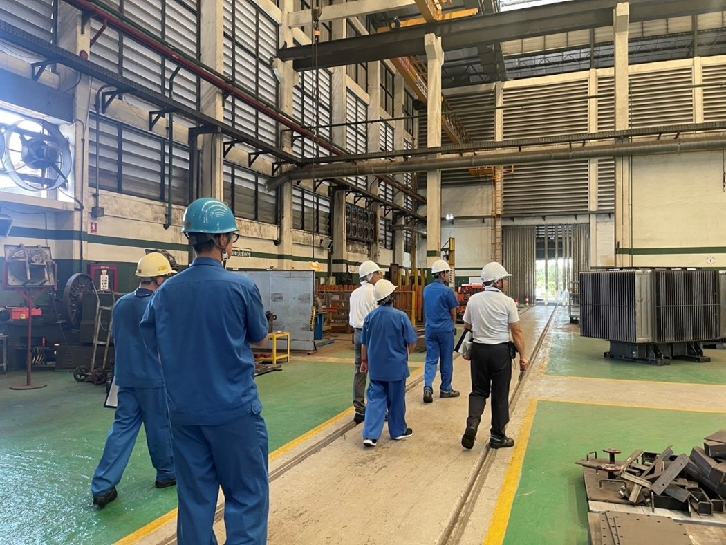 Environmental site inspection at Fuji Tusco Co., Ltd.