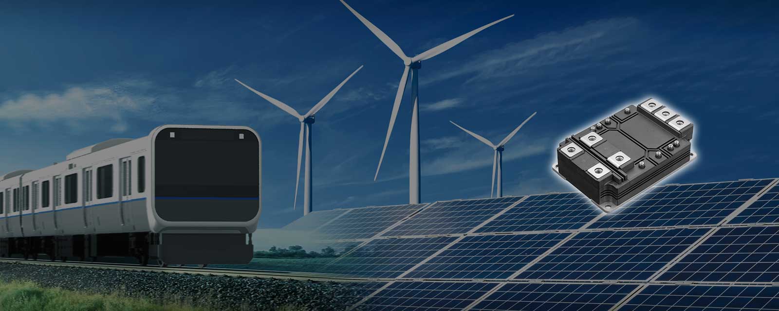 Contributing to the Expansion of Renewable Energy Systems with High-Capacity IGBT Modules