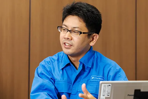 Mr. Nakano, Thermal Products Development Department, Industry Business Group