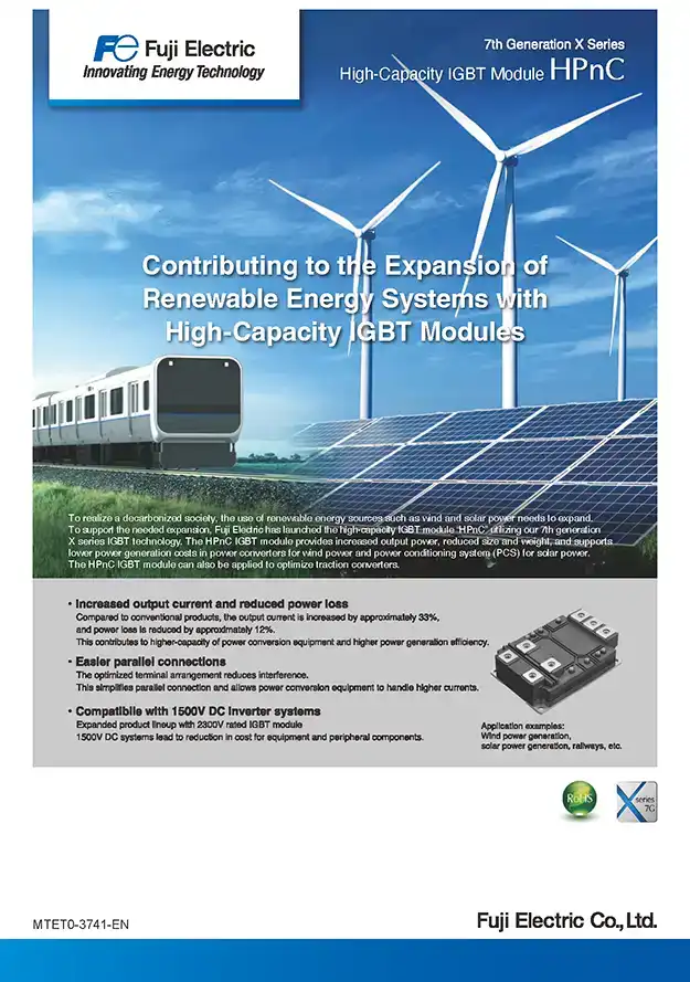 7th Generation X Series High-Capacity IGBT Module HPnC